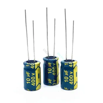  5pcs/lot 10UF400v de înaltă frecvență joasă impedanță 400V 10UF aluminiu electrolitic condensator S103 20%