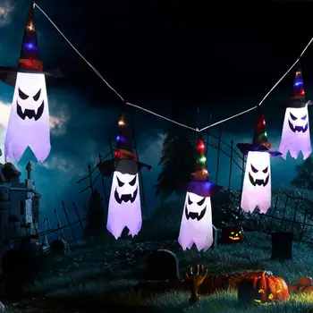  Moda De Halloween Decoratiuni De Gradina Lampa De Halloween Șir Lumină, Viață Lungă De Atmosfera De Festival Prop