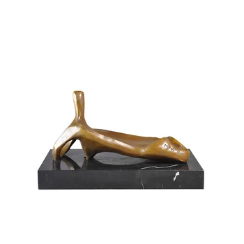  Ivorique DS-285 de Bronz Celebre Art Decor Abstract Figura de Bronz Figuriens Bronz abstract Statuie Pentru Acasă Decorare Masă