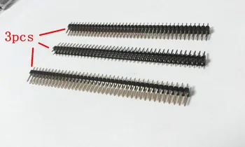  MULTE 300pcs x 2.54 mm 40Pin 1/ 2 Rânduri Drepte Unghi de sex Feminin Pin Header conector
