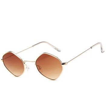  Yoovos 2021 Epocă Poligonale ochelari de Soare pentru Femei Brand Designer de Mic Cadru din Aliaj de ochelari de Soare Oglinda UV400 Oculos De Sol