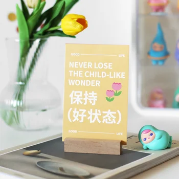  Chineză Binecuvântare Colorate Set Carte Poștală Desktop Perete Decorativ Foto Carte Recuzită Student Felicitare 30 De Foi Autocolant Gratuit