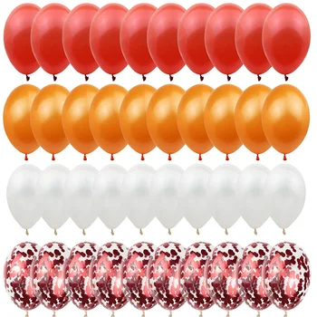  40pcs Baloane Set de Confetti Metalice Baloane Pentru Nunta, Ziua de nastere Junglă Rechin Găină Sirena Mireasa Petrecere Copil de Dus Provizii