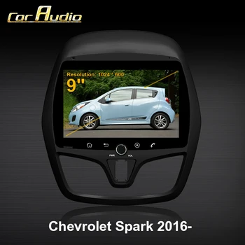 9 Inch Multimedia Android 10 Radio Auto Touchscreen pentru Chevrolet Spark 2016 2017 Carplay de Navigare GPS Receptor Stereo