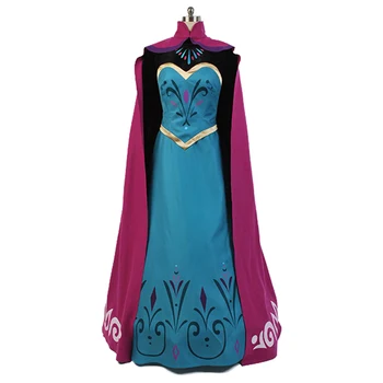  Elsa De Incoronare, Costum De Halloween Cosplay Costum De Carnaval Pentru Femei Seturi