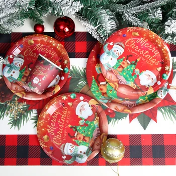  Crăciun Fericit Tacamuri De Unica Folosinta Decoratiuni De Craciun Pentru Casa 2022 Crăciun Ornament Crăciun Crăciun Cadou De Anul Nou 2023