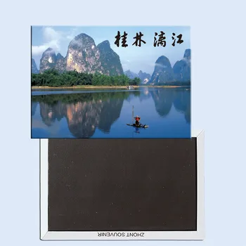  Râul Lijiang Guilin 24465 Magnet de Frigider