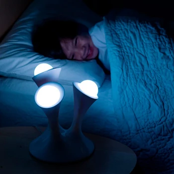  2022 Nou Colorat rotund dormitor cu led-uri lumina de noapte Creativitatea LED Bar Restaurant Studiu Coridor Decor Lumina de Noapte