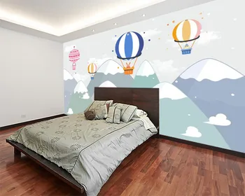  Papel de parede de desene animate pentru copii cameră geometricwallpaper murală,living childern dormitor decor acasă