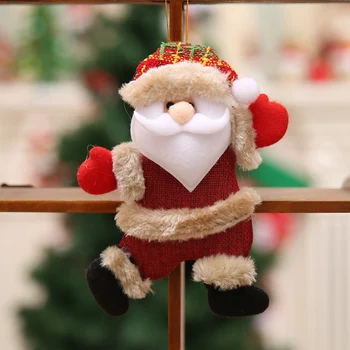  Ornamente de crăciun, Decorațiuni pentru Bradul de Crăciun Accesorii Cârpă Papusa Cadouri Agățat de Simulare Dans Bătrânul Cerb modelare