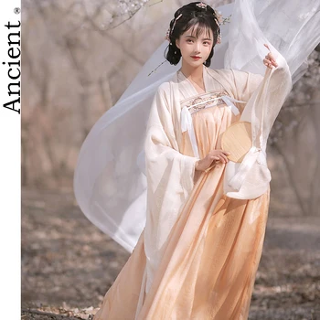  Modern Hanfu Femeie Chineză Tradițională Rochie Kimono-Uri Mujer Dinastiei Tang Stil Hanbok Cosplay Zână Prințesă De Moda Toamna Costum