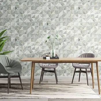  3D Stereo Mozaic Imitatie Tigla Tapet Lattice Minimalist Modern Geometrice Abstracte Dormitor Living Tapet