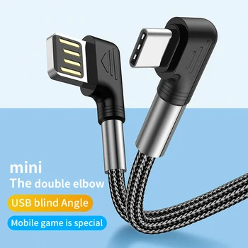  Lovebay USB de Tip C Cablu pentru Xiaomi POCO Samsung S20 3A Rapid de Încărcare Cablu de încărcare Pentru Huawei USB Cablul de Sârmă de Telefon Mobil Cabluri