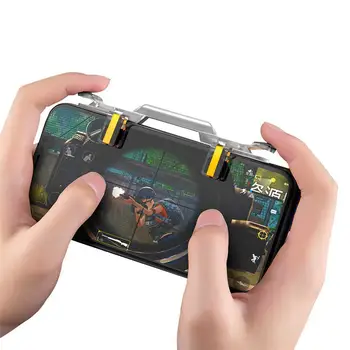  Moible Controler Gamepad Foc Gratuit L1 R1 Declanșează PUGB Mobile Game Pad Grip L1R1 Joystick-ul pentru iPhone, Telefon Android X
