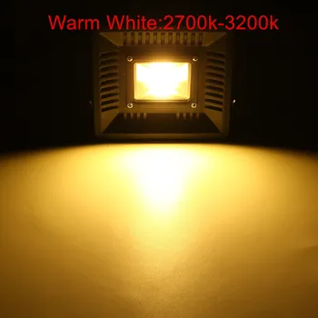  1BUC rezistent la apa IP65 LED 50W Proiector Reflector lampă de iluminat în aer liber Cald/Alb Rece Exterior de perete iluminat AC220V 230V 240V