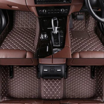  Personalizat Volan Pe Dreapta Masina Speciala Covorase Pentru Audi Q7 Anul 2020 Impermeabil Din Piele Anti-Alunecare