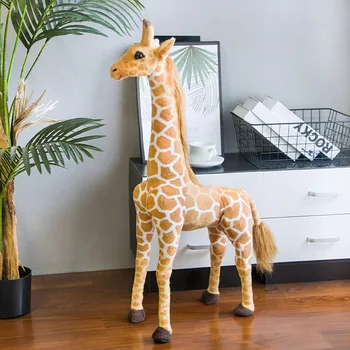  Simulare Girafa de Plus ToyLarge Girafa Păpușă Jucărie pentru Copii Xmas Cadou b2786