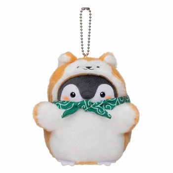  Drăguț Pinguin de Pluș Jucării de Desene animate Drăguț Moale Stuffedpendant Păpuși Cheie Lanț Inel Pandantiv Moale Jucării de Pluș Cadou pentru Fete