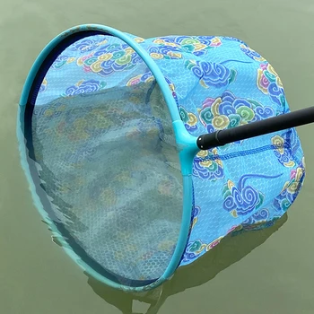  Portabil Plasă De Pescuit Brail Cap De Pește, Echipament De Uscare Rapidă Ultralight Pol De Pescuit Turnare Rețea De Pescuit Mâna Net Aborda