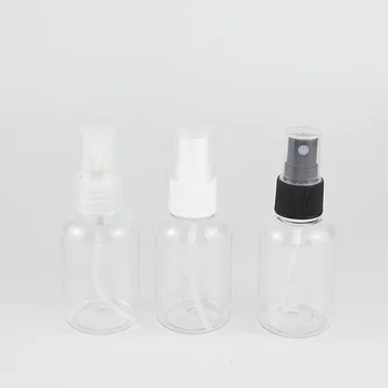  50ml X 50 Spray Transparent PET Gol Sticla de Plastic 50cc Clar Ceață Pulverizator Parfum Sticle de Călătorie Dimensiune Recipient de Pulverizare Fină