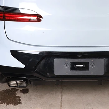  Din Oțel inoxidabil, Masina din Spate Coada Gât Decor Cadru de gaze de Eșapament Țeavă de Acoperire Tapiterie Pentru-BMW X3 X4 G01 G02 2022+