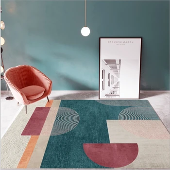  Nordic Geometrice Minimalist Modern, Covor 2020 Living Dormitor Camera Masă De Cafea Noptiera Podea Mat Acasă Zonă Dreptunghiulară Joc Mat