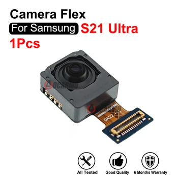  Fata Originale Modul Camera Pentru Samsung Galaxy S21 Ultra Cu Care Se Confruntă Camera Flex Cablu Piesa De Schimb