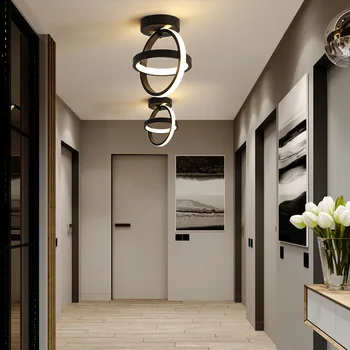  Culoar lumini minimalist modern, condus balcon lumini plafon vestiar baie coridor lumini