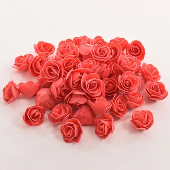  PE flori de 3,5 cm spuma de flori de simulare cu trandafiri rose diy de mână cununa accesorii
