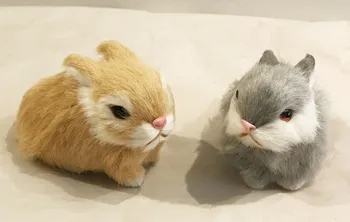  Livrare gratuita model de simulare animal jucărie de afișare decor iepure de jucărie