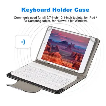  Tableta Tastatura Ultra-subțire de Înaltă Sensibilitate Portabil Bluetooth-compatibil Tableta Tastatura Caz Suport pentru Afaceri